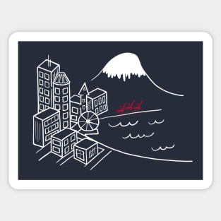 Seattle Seafront Sticker